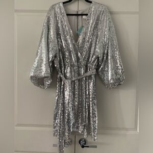Anthropologie Sequin Dress